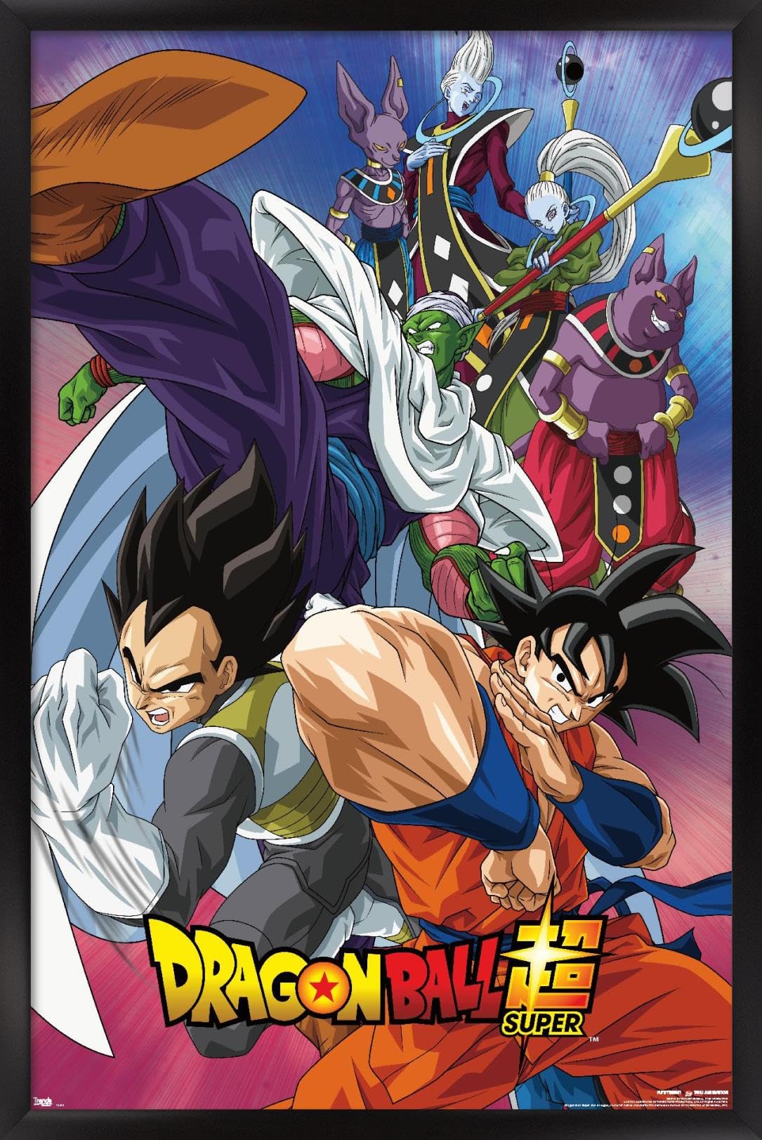 Amazon.co.jp: トレンド国際ドラゴンボールsuper-groupフレーム入り